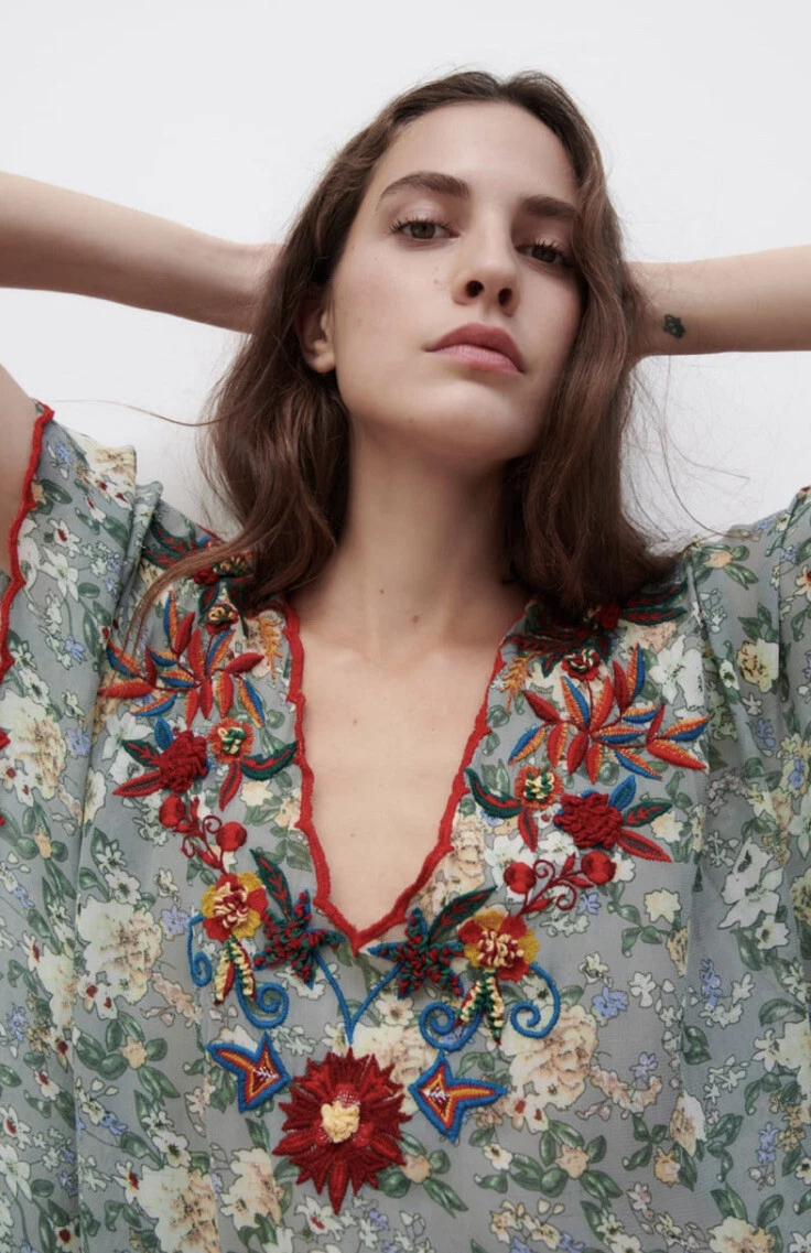 Tunique boheme zara new arrivals