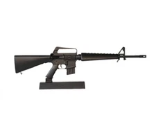 GoatGuns 1/3 Scale Die Cast M16A1 Vietnam Rifle Model, Black