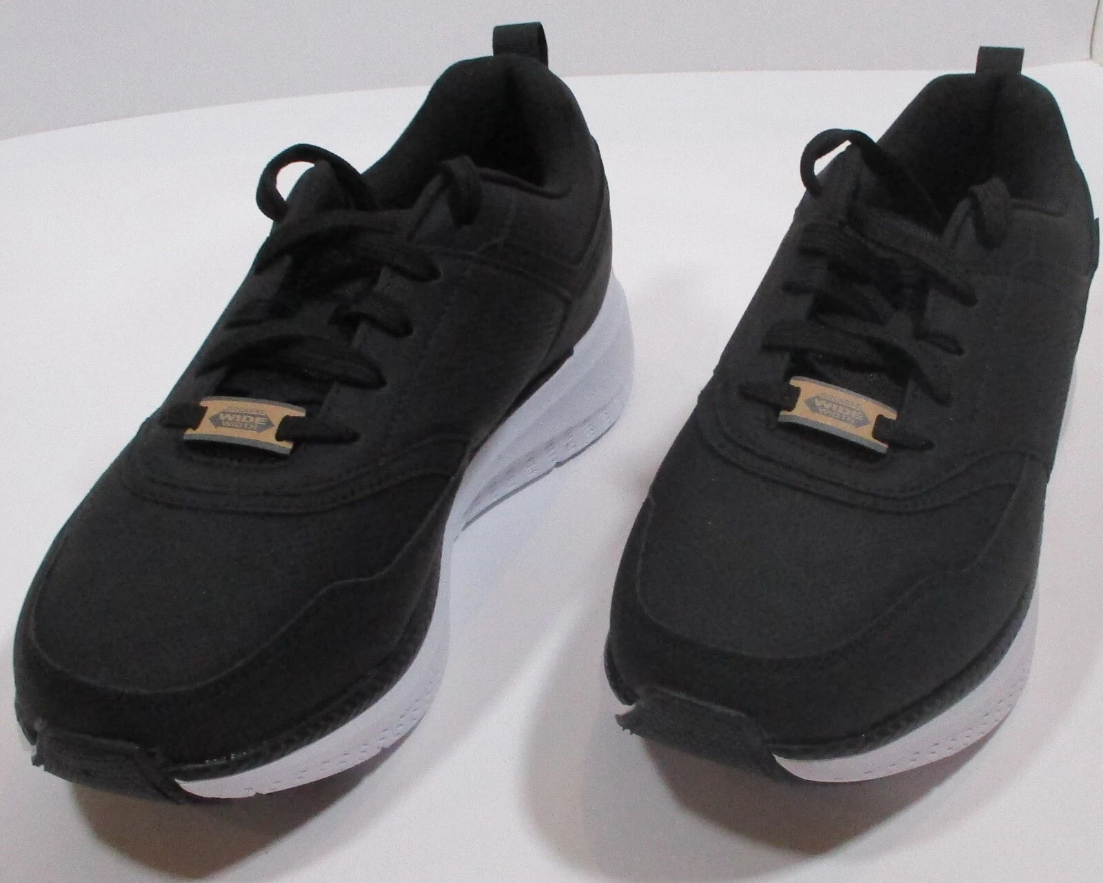 DOCKERS WIDE WIDTH SIZES 8 TO 13 BLACK WHITE TENACITY COMFORT FLEX FASHION SHOE