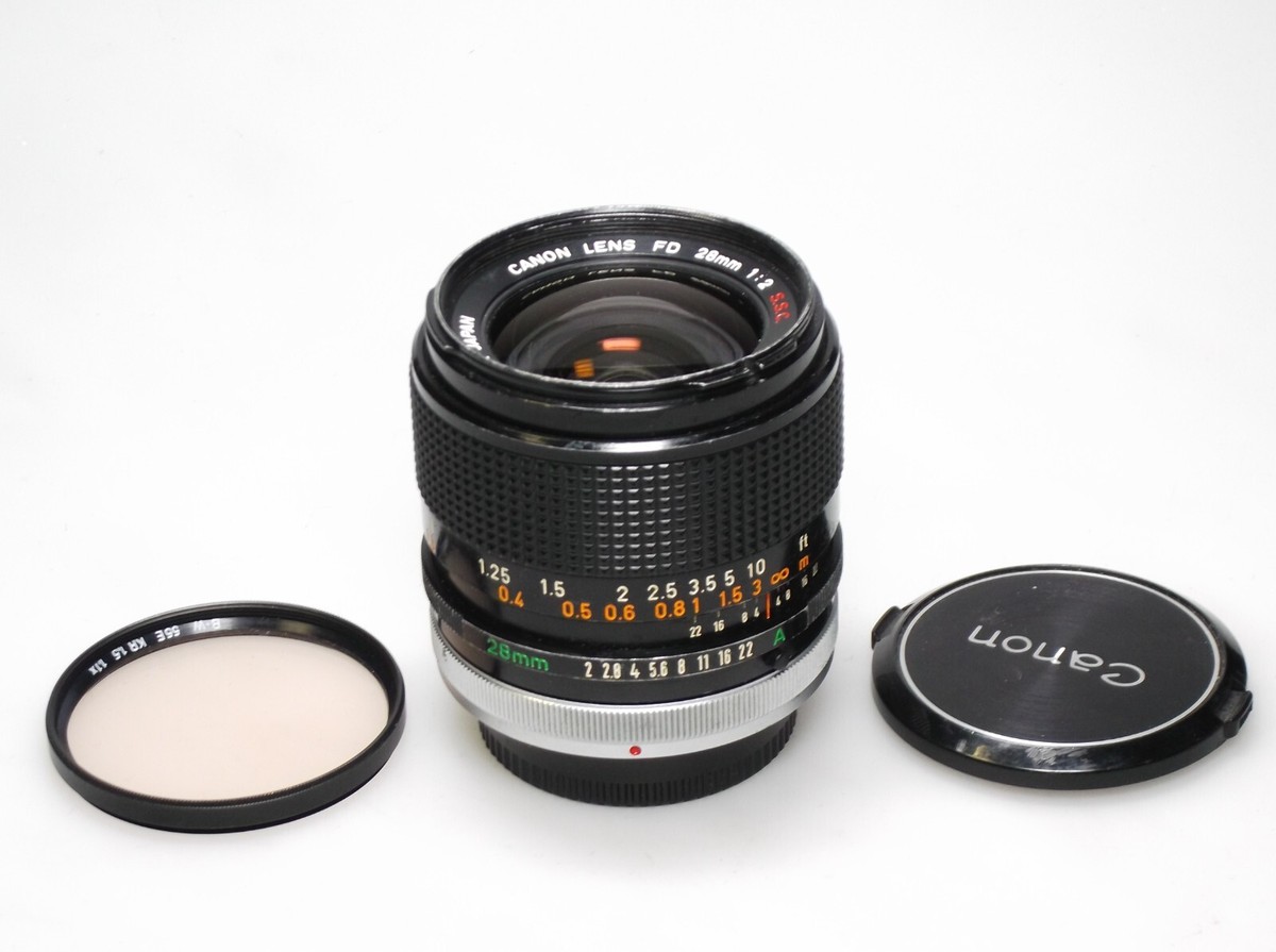 Lensa Canon Canon Fd 28mm Lens Canon FD 28mm F/2 Read Read