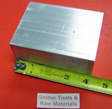 2-1/2" X 3-1/2" ALUMINUM 6061 FLAT BAR 4" Long Solid Extruded Mill Bar Stock New