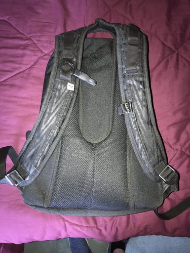 ROXY TwoToned Black Zebra Designed Backpack & Book Bag With Padded Laptop Sleeve - Picture 6 of 10