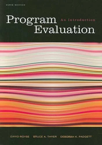 Program Evaluation: An Introduction, 5th Edition - Paperback - GOOD