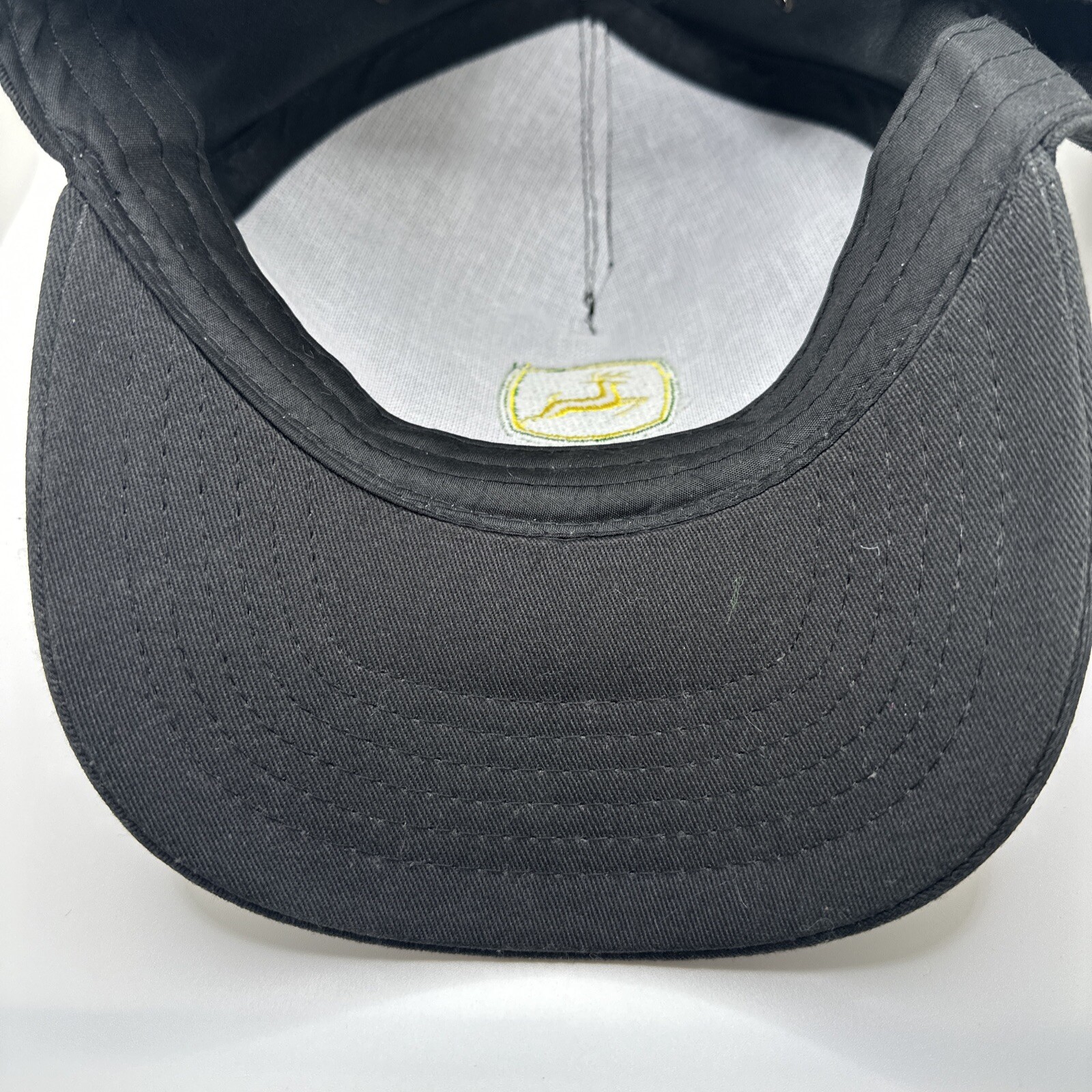 John Deere Hat Black Adjustable SnapBack - image 7