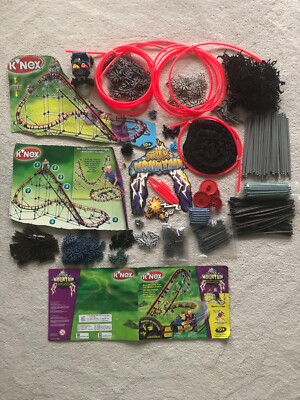 2003 KNEX Storm Mountain Roller Coaster Set # 14144 RARE Complete