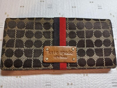 Kate Spade Chocolate brown wallet s-l400.jpg main image 3