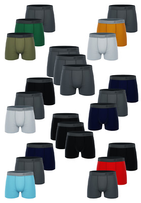 15 er Pack My Essential Clothing Basic Boxershorts Cotton Herren Shorts MYE1BCX3