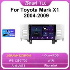 Car Radio Android Auto For Toyota Mark X1 2004-2009 Multimedia GPS Navi Player