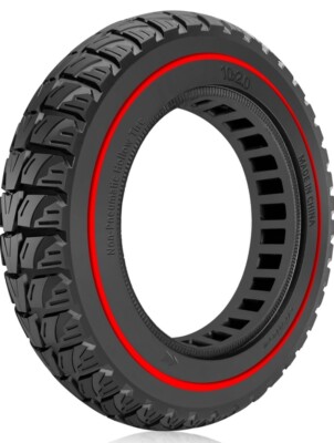 10x2.0 Solid Tire Replacement For Xiaomi 365 Pro Gotrax G4/XR/V2 Ninebot, More