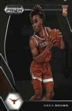 2021-22 Panini Prizm Draft Picks Greg Brown #27  (RC)