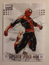Upper Deck Marvel Now 2013! Tarjeta paralela de plata Superior Spider-Man #91