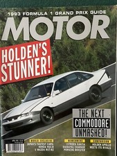 Motor Magazine Apr 1993 New Commodore Honda NSX-R V Mazda RX7 XTGT London Mara