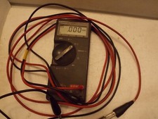 Fluke 73 Handheld LCD Portable Digital Multimeter Tester 8' Professional Leads