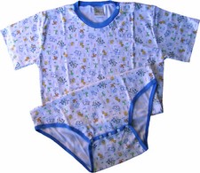 Adult Incontinent Bodysuit Diaper Cover, JUNGLE
