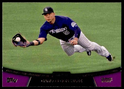 2013 Topps Chase It Down Carlos Gonzalez Colorado Rockies #CD-12