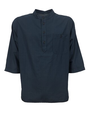 Madson Von BottegaChilometriZero Herrenhemd Baumwolle Licht Blau DU21339
