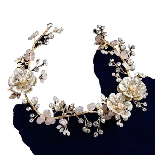 Anthropologie Set of 6 Crystal Flower Hair Pins | eBay