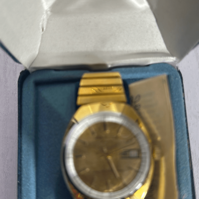 Vintage Remington Electra 17 Gold Wristwatch Lifetime  display picture 1