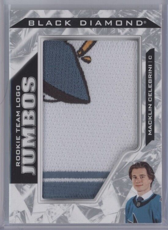 2024-25 Upper Deck Black Diamond - Rookie Team Logo Jumbo 2024-25 Upper Deck Black Diamond - Rookie Team Logo Jumbo
