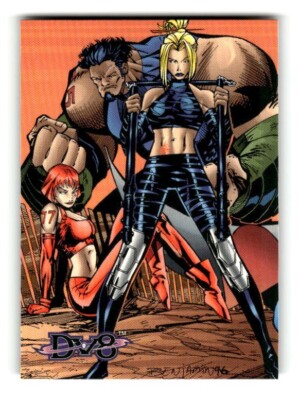 1996 Image Wildstorm Comics DV8 Trading Card #25 DV8