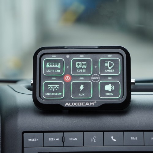 AUXBEAM AR-600 6 Gang RGB Switch Panel Automatic Dimmable bluetooth APP 3 Modes - Picture 6 of 12