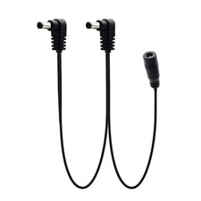 1 to 2 Ways Daisy Chain Cable Guitar Effect Pedal Power Supply Splitter Cable