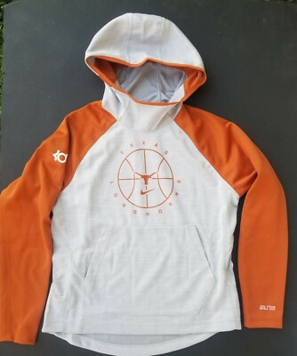 Nike KD Elite Texas Longhorn Pullover Unisex Size 2XL Gray Orange Team Issued