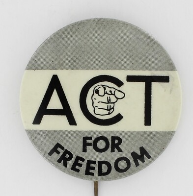 #ad SNCC Martin Luther King ACT 1966 James Bevel Lawrence Landy Militant Group P1636 $399.00