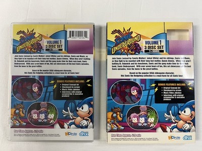 Sonic Underground: Volume 1 Collector's Edition 3 Disc Set DVD