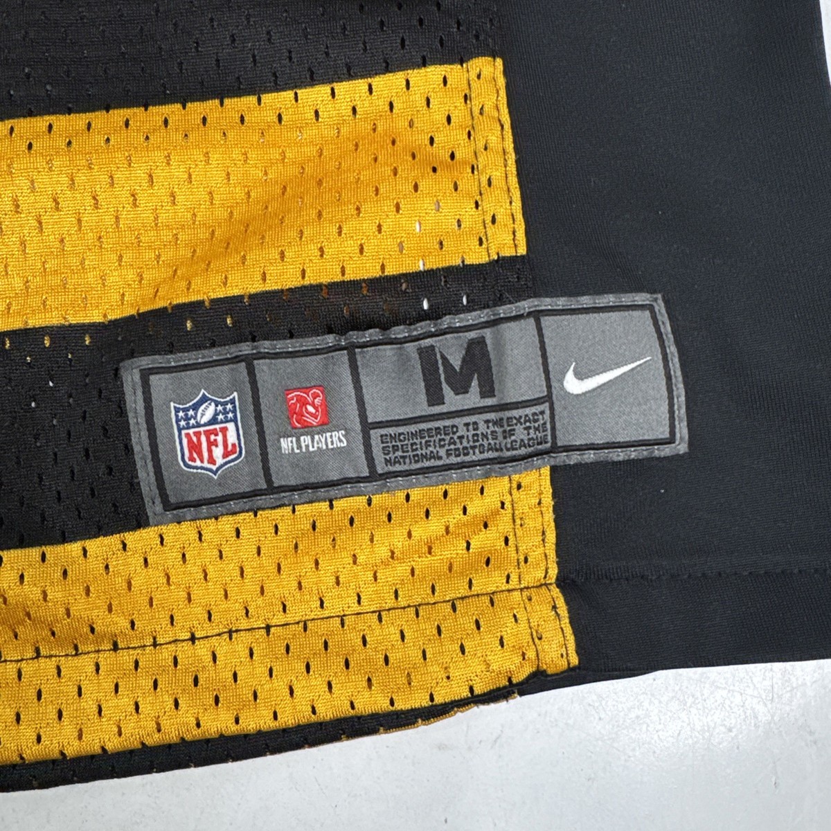 ヨナス・エメリー　サイン入り　X-TRAIL JAMゼッケン Pittsburgh Steelers Nike Ben Roethlisberger Throwback Jersey