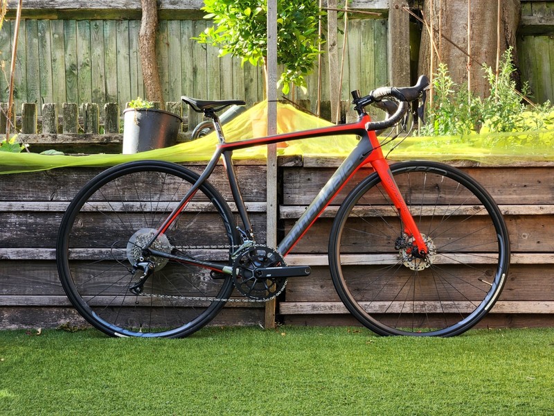 £799 CARBON CANNONDALE SYNAPSE HI MOD 11 ULTEGRA HYD DISC ROAD BIKE 54cm MEDIUM