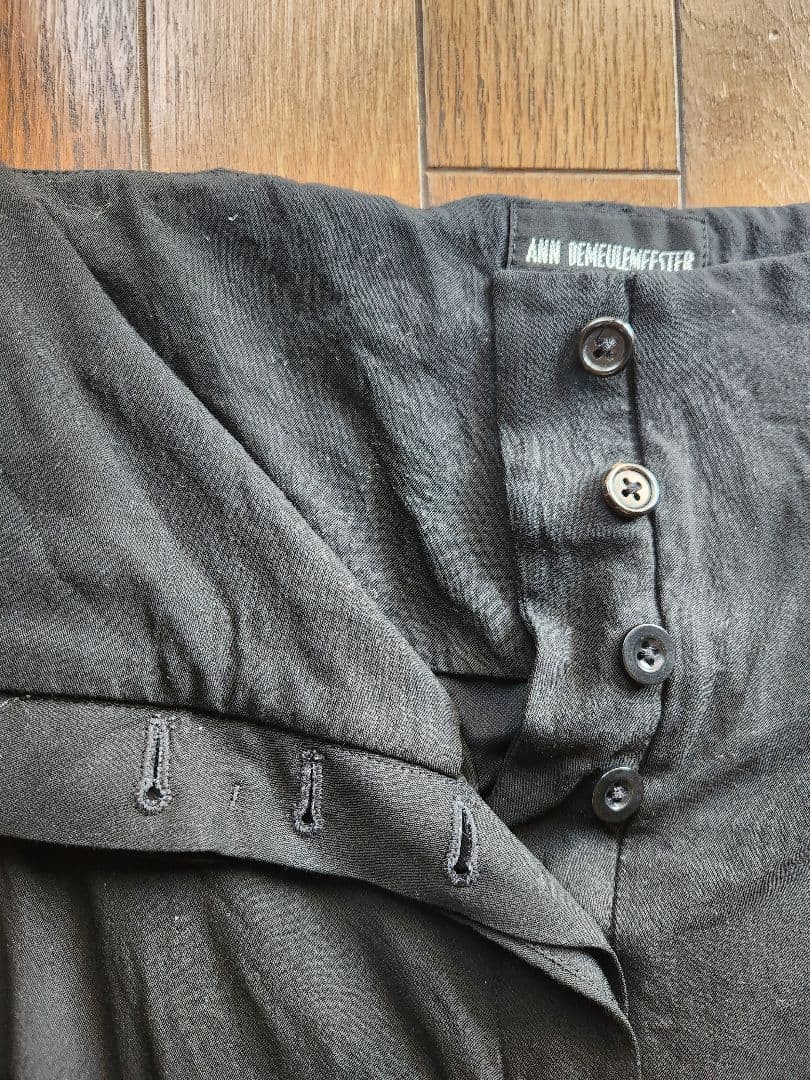 Ann Demeulemeester Black Sarouel Pants Size 36