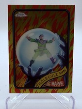 2025 Topps Chrome Marvel Molecule Man RED/ORANGE HUMAN TORCH REFRACTOR 14/39 21