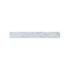 Timeless Home 32 in. W Marble Vanity Backsplash in Carrara White
