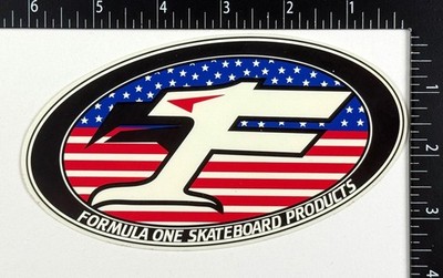 ACME Formula One Products 1990er Original Vintage NOS Skateboard Skate Sticker