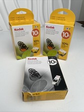 Genuine KODAK 10B/10C Ink Packs Black Color Cartridges All In One Ink Jet