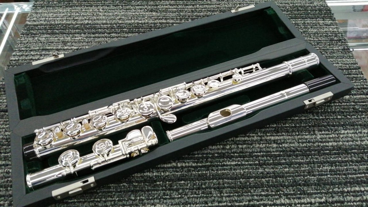 PEARL PF-665 Silver Head Flute Offset C Key Fully Silver | eBay