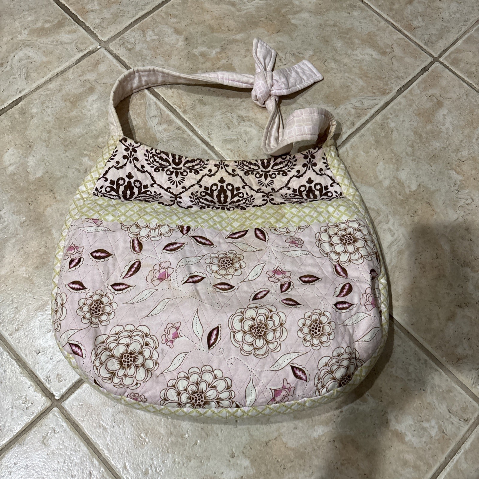 Handmade Patchwork Tote Bag, Gently Used. Tote Ba… - image 1