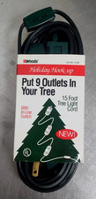 Woods Christmas Tree 15 Foot 9 Outlet Light Cord New Old Stock 1994 Holiday Deco