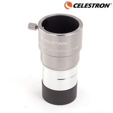 Celestron Omni 2x Barlow Lens HD Lens Astronomical Telescope Magnification Lens