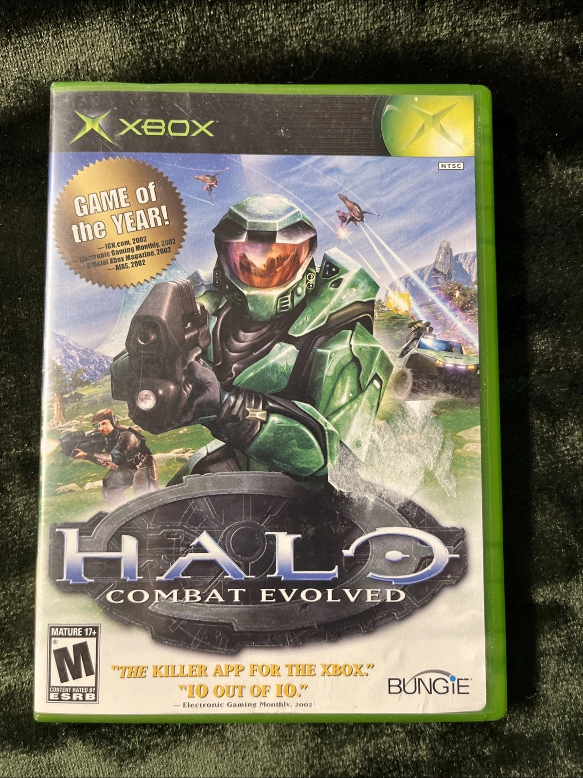 Xbox Halo: Combat Evolved - Xbox - GOTY Game of the Year - CIB Scratched Unteste