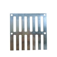 Corner Side Drain 5 x 5 Inch Square Stainless Steel Side Wall Floor Drain