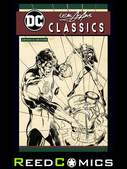 NEAL ADAMS CLASSIC DC ARTISTS EDITION HARDCOVER GREEN LANTERN COVER (288 Pages)