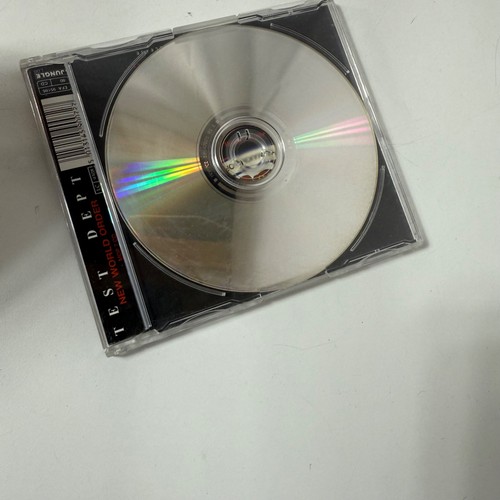 Test Dept. New World Order - Single CD Jungle Made in England 
