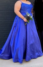 Sherri Hill Prom dress size 26, royal blue