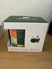 2025 The Masters Golf Coffee Mug Pop Art Cup 17 oz Augusta National PGA NIB