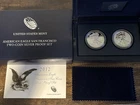 2012-S San Francisco American Eagle 1 oz .999 Silver Proof Two-Coin Set OGP