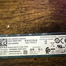 SanDisk SSD X400 M.2 2280 256GB SD8SN8U-256G-1006