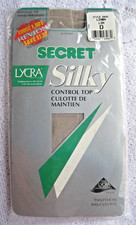 Pantyhose - SECRET Silky Control Top COLOUR: LINEN - Size D