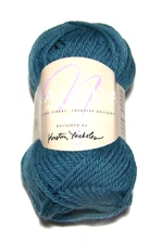 10 Balls of NASHUA JULIA Alpaca Mohair Wool Worsted Yarn #4936 BLUE THYME